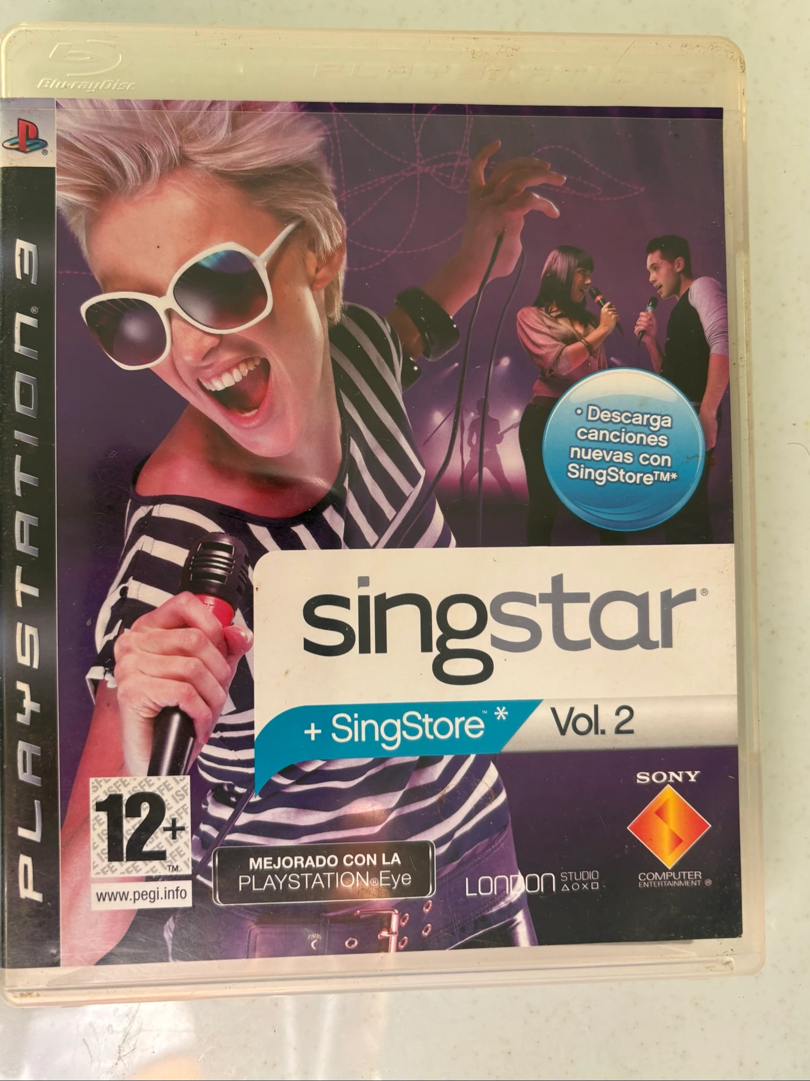 SingStar Vol. 2 PS3 juego PlayStation 3 SingStar Vol 2 completo PAL ES